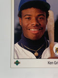 Ken Griffey Jr ICONIC 1989 Upper Deck ROOKIE Card