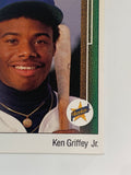 Ken Griffey Jr ICONIC 1989 Upper Deck ROOKIE Card