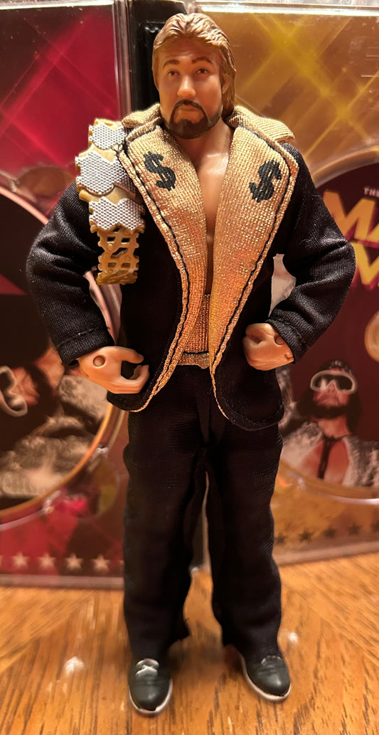 * “Million Dollar Man” Ted DiBiase WWE Elite Action Figure w/Million Dollar Belt