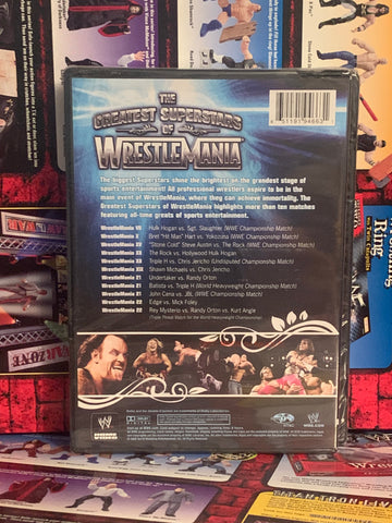 WWE The Greatest Stars of Wrestlemania DVD (2-Disc Set) Hulk Hogan