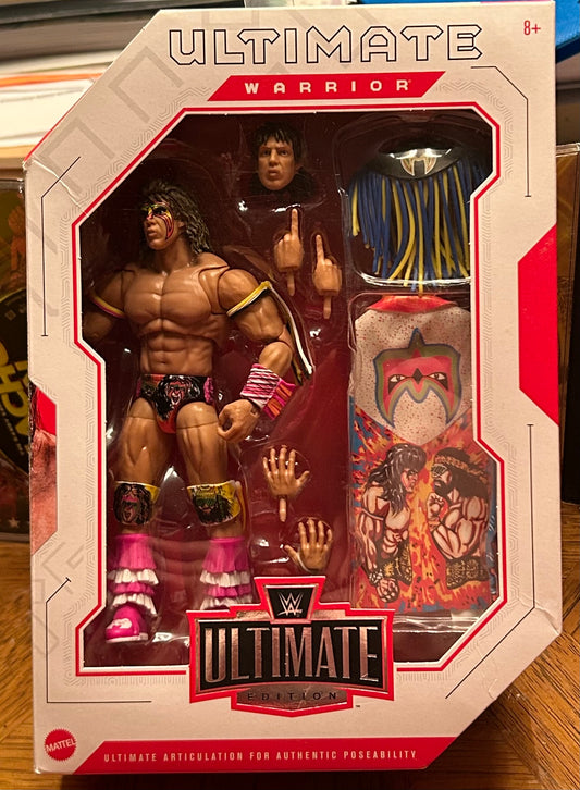 * Ultimate Warrior WWE Ultimate Edition Elite Figure (box opened, but figure is in Mint Condition)