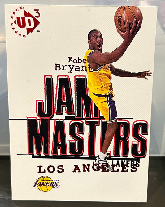 + Kobe Bryant 1997 Upper Deck UD3 “Jam Masters” Insert Card LOS ANGELES LAKERS