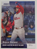 Bryce Harper 2025 Topps “Greatest Hits” Insert Card PHILADELPHIA PHILLIES