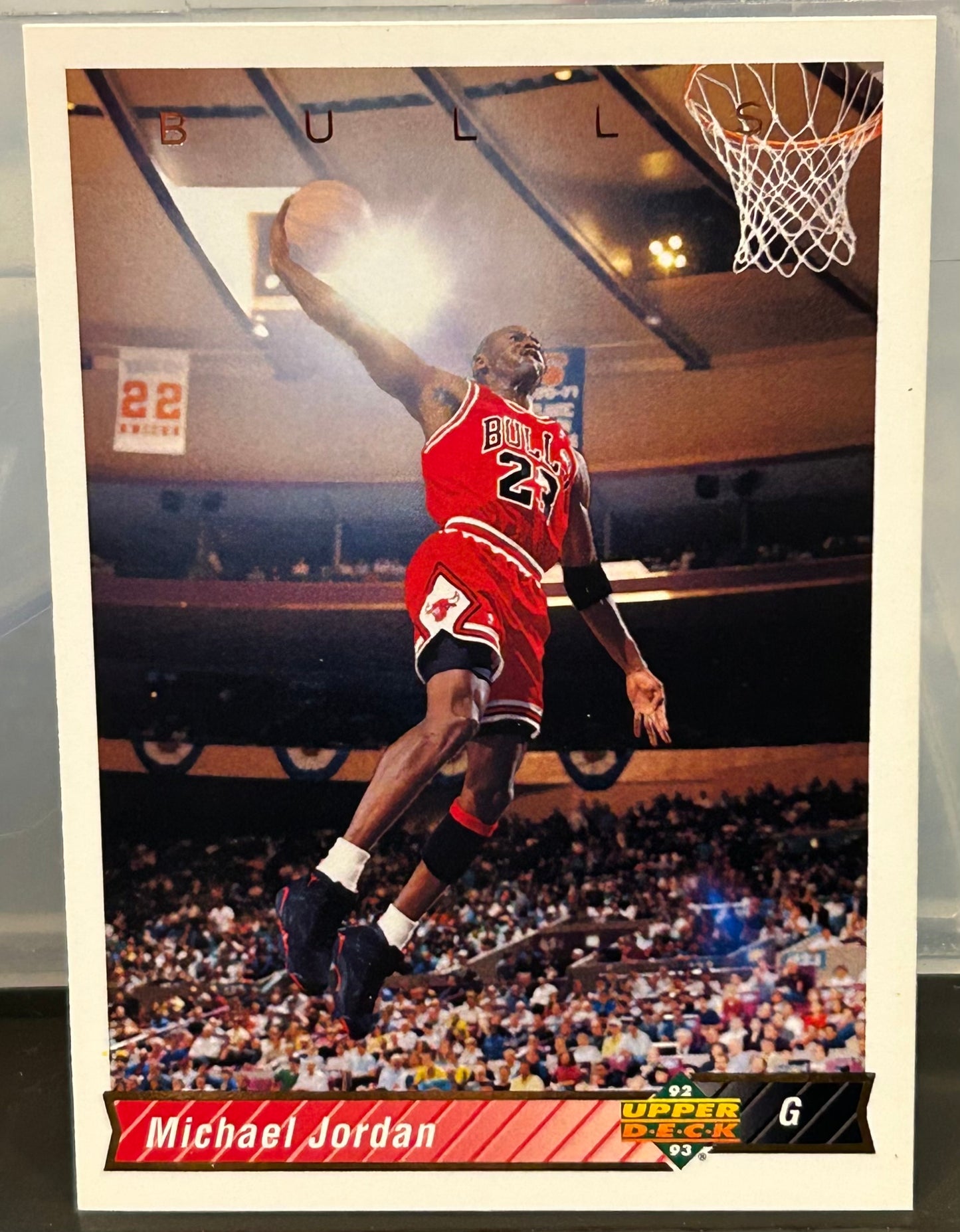 + Michael Jordan 1992-93 UD Upper Deck Card