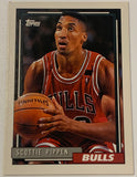 Scottie Pippen  1992-93 Topps Card CHICAGO BULLS