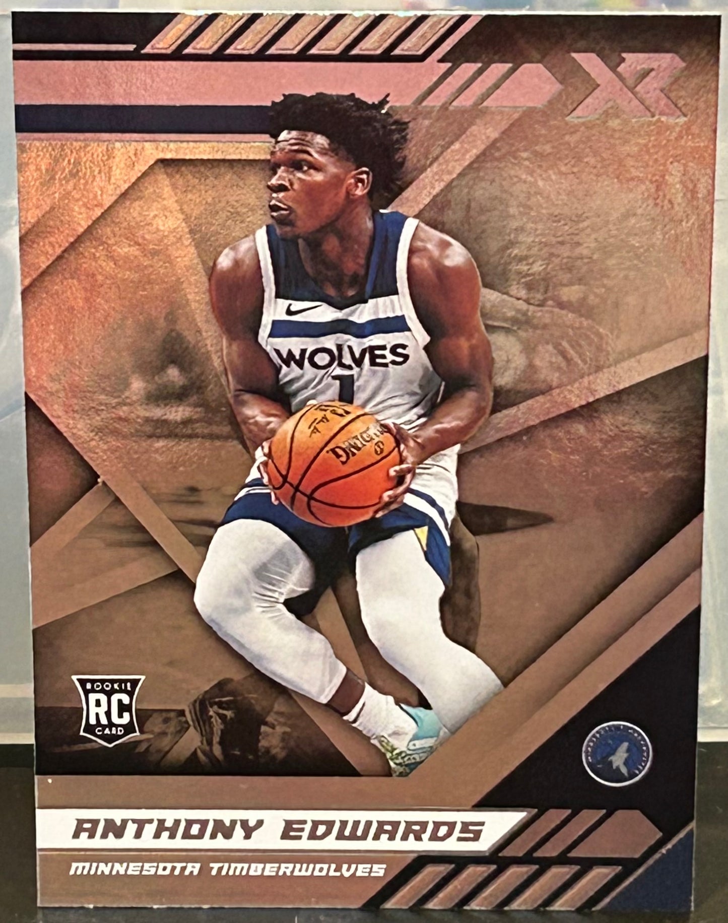 + Anthony Edwards 2020-21 Panini Chronicles ROOKIE Card