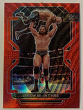 Drew McIntyre 2022 WWE Panini Prizm Red Ruby Wave Refractor Card