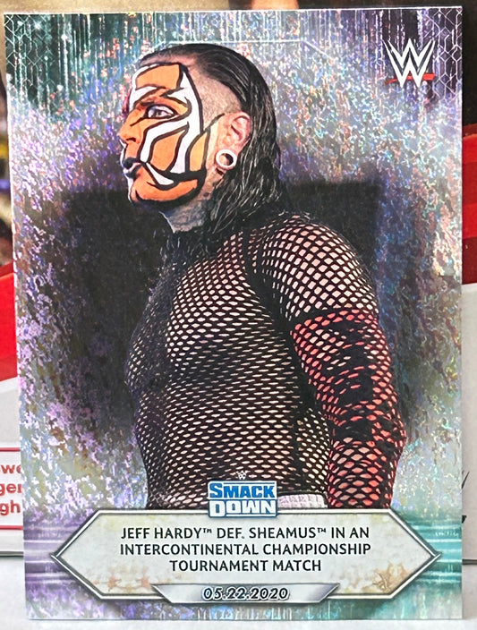 Jeff Hardy 2021 WWE Topps FOILBOARD Card #77