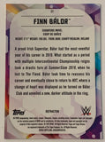 Finn Balor 2020 WWE NXT Topps Chrome REFRACTOR Card