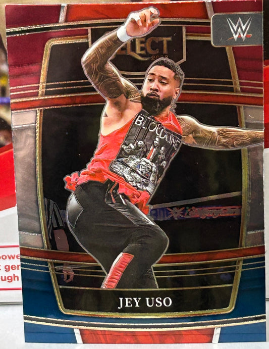Jey Uso 2022 WWE Panini Select Card (YEET)