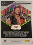 AJ Styles 2022 WWE Panini Prizm “Fearless” Insert Card