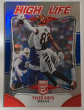 2023 Panini Donruss Elite Foil High Life 4/10 Tyler Boyd Bengals #HL-1