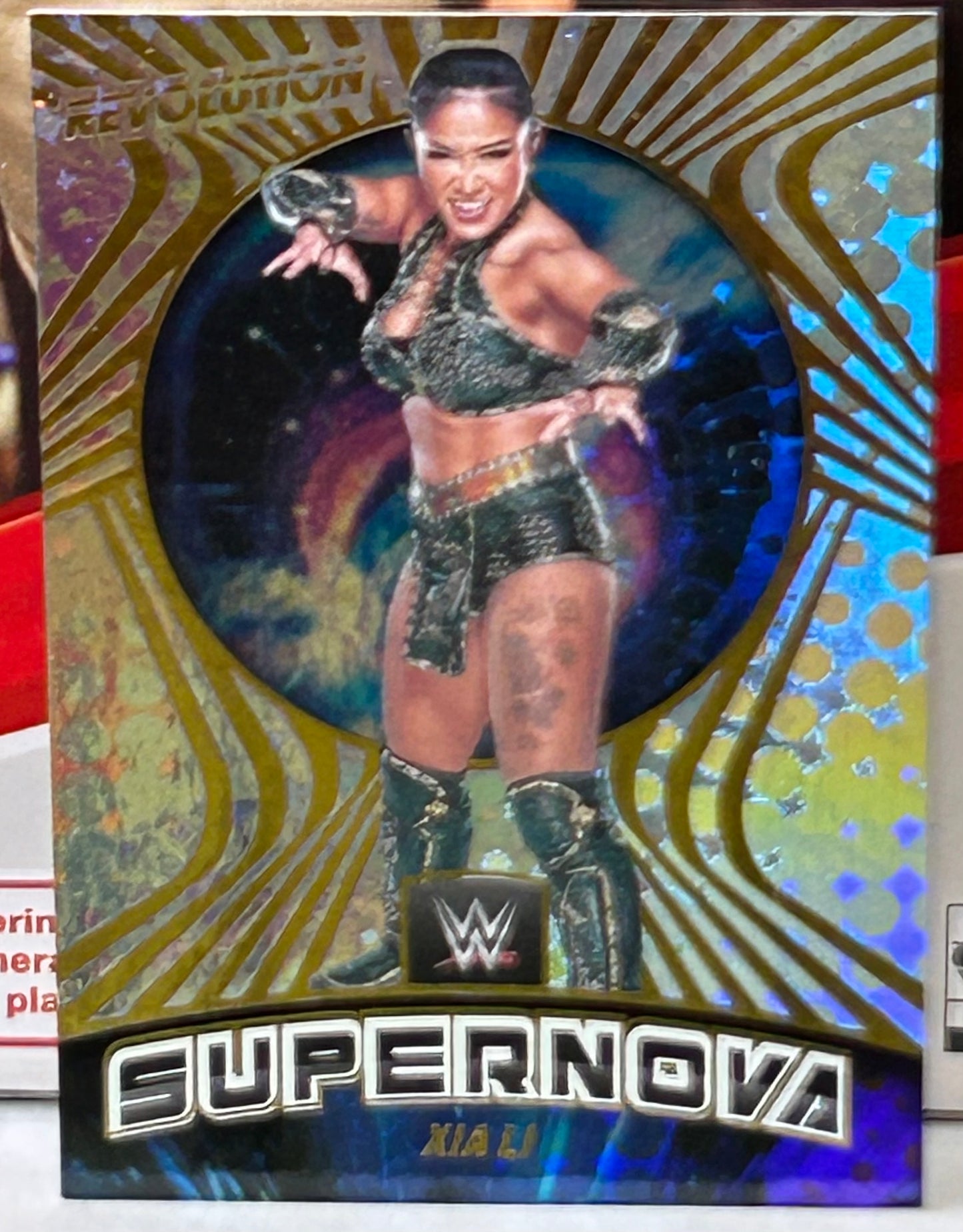 Xia Li 2022 WWE Panini Revolution “SUPERNOVA” Insert Card