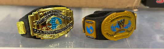 + WWE Intercontinental Championship Belts (Lot of 2)