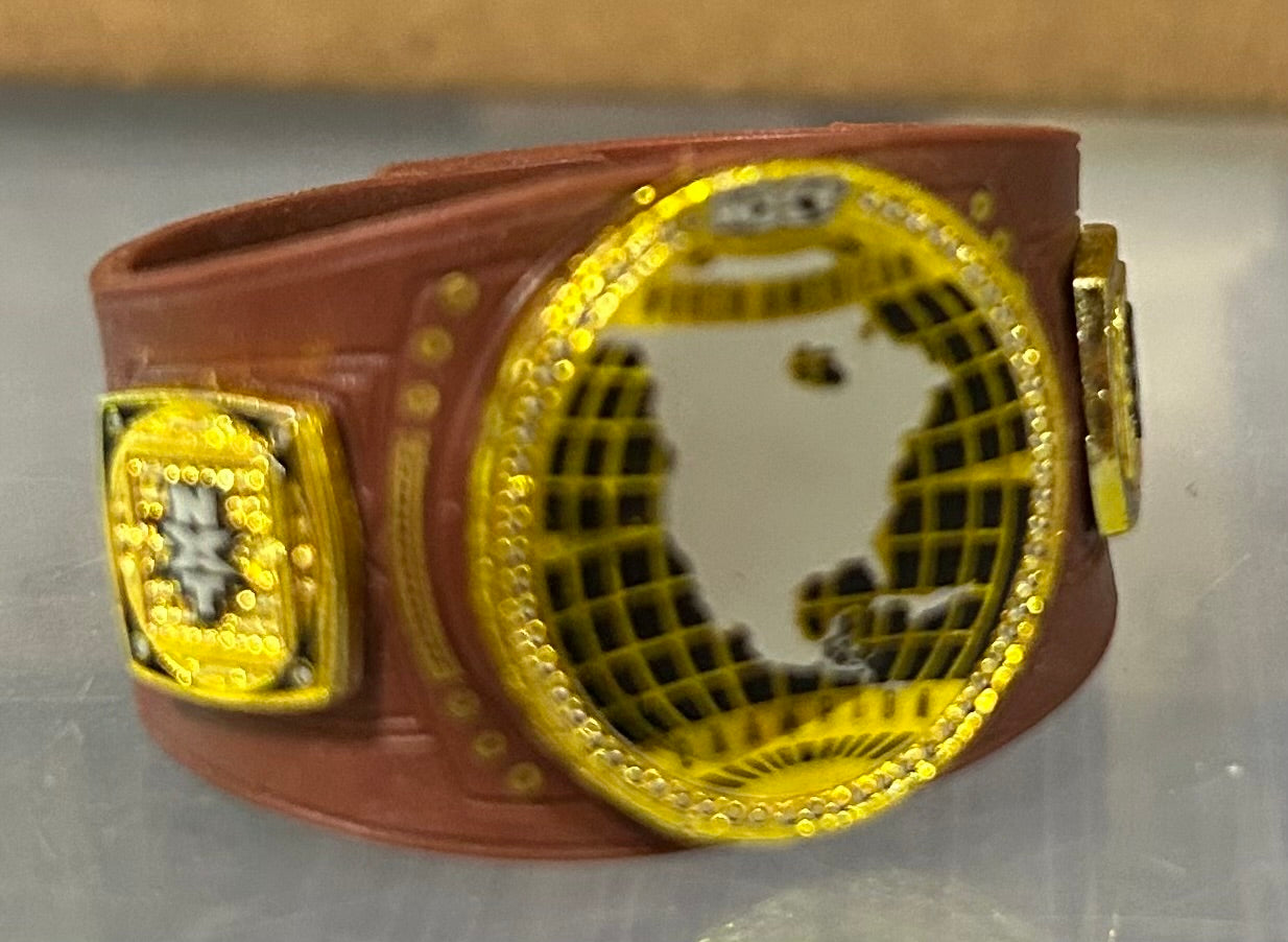 + WWE NXT North American Championship Belt for Figures (Hard To Find)