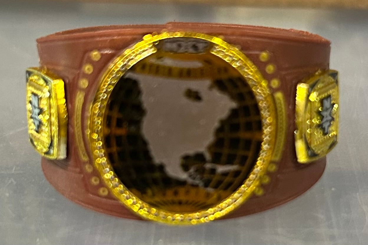 + WWE NXT North American Championship Belt for Figures (Hard To Find)