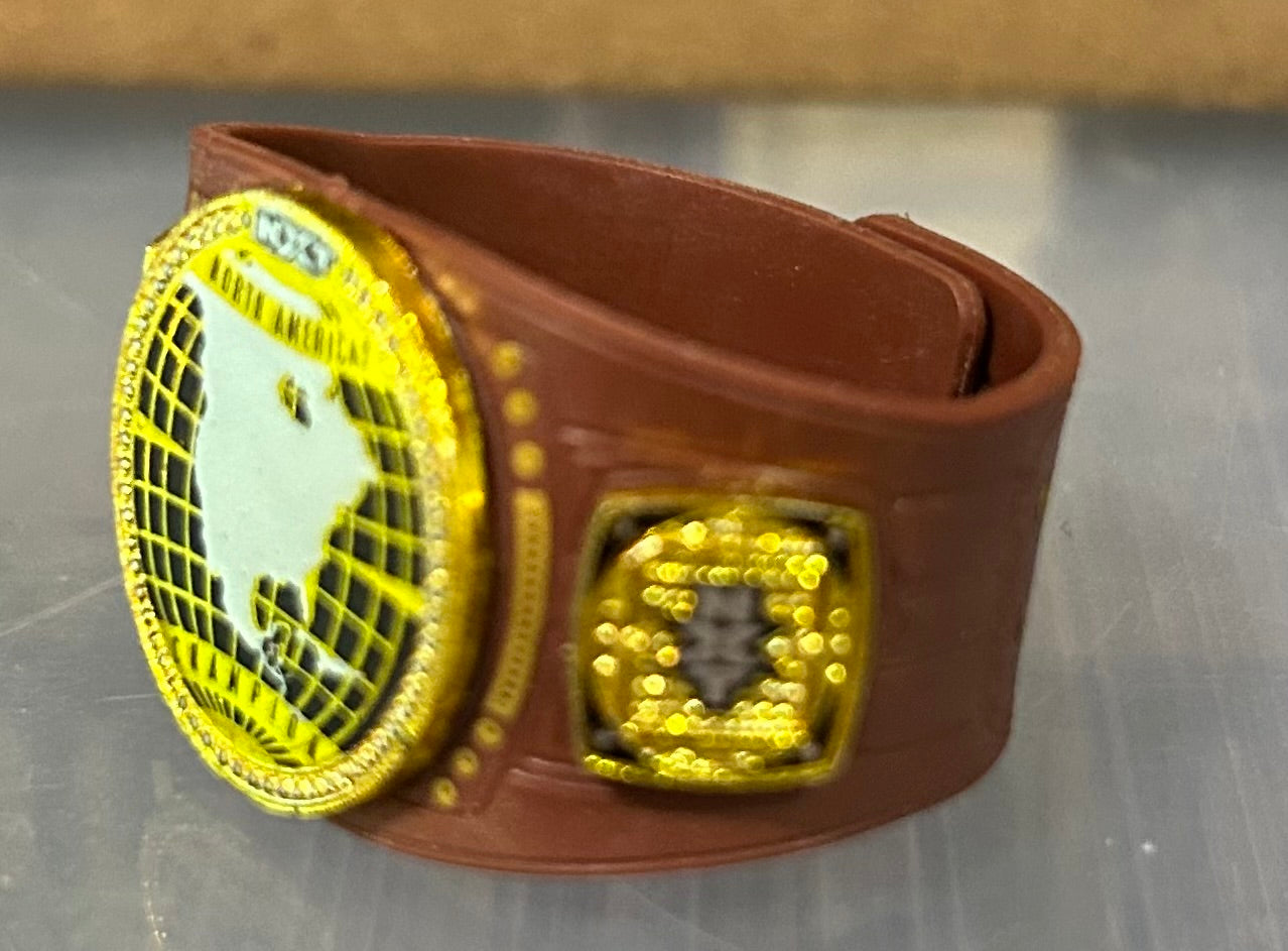 + WWE NXT North American Championship Belt for Figures (Hard To Find)