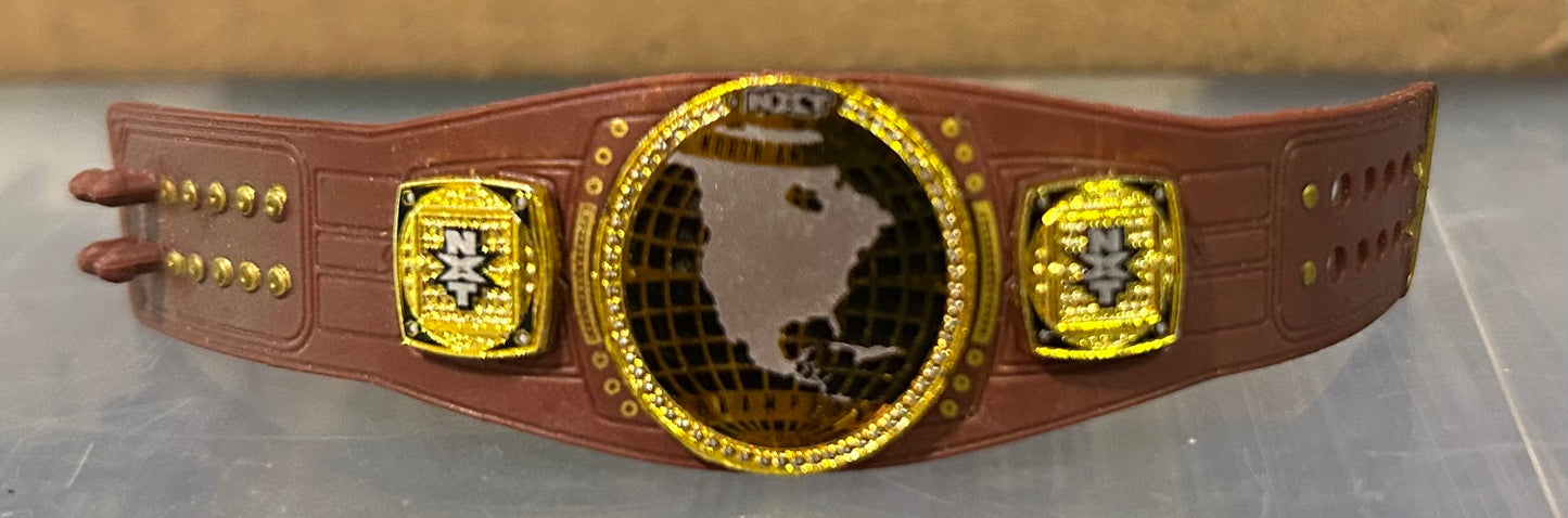 + WWE NXT North American Championship Belt for Figures (Hard To Find)