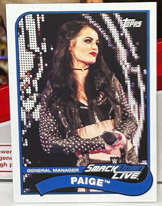 Paige 2018 WWE Topps Heritage Card