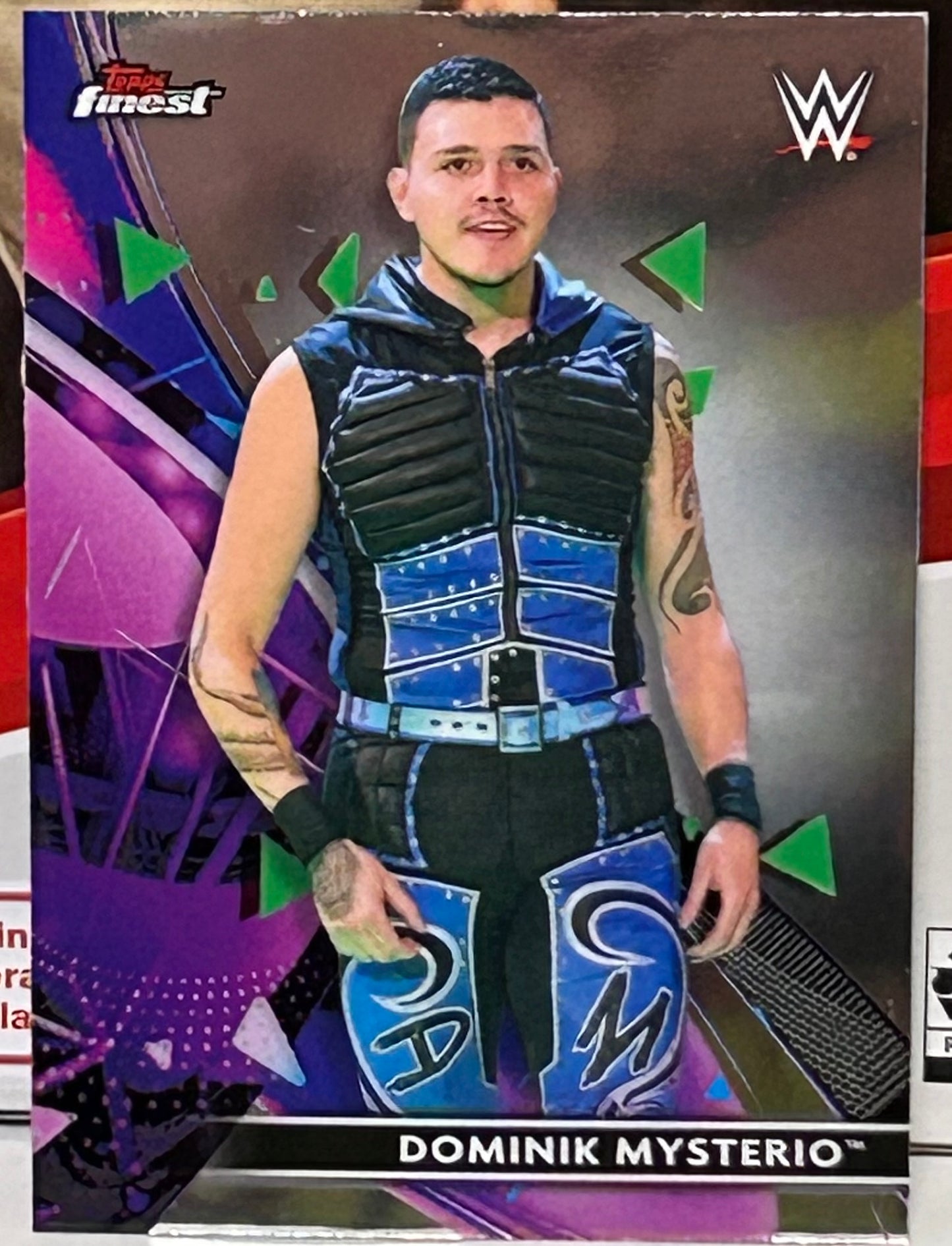 Domink Mysterio 2021 WWE Topps Finest Card