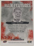 Cody Rhodes 2021 AEW Upper Deck “Main Features” Insert Card