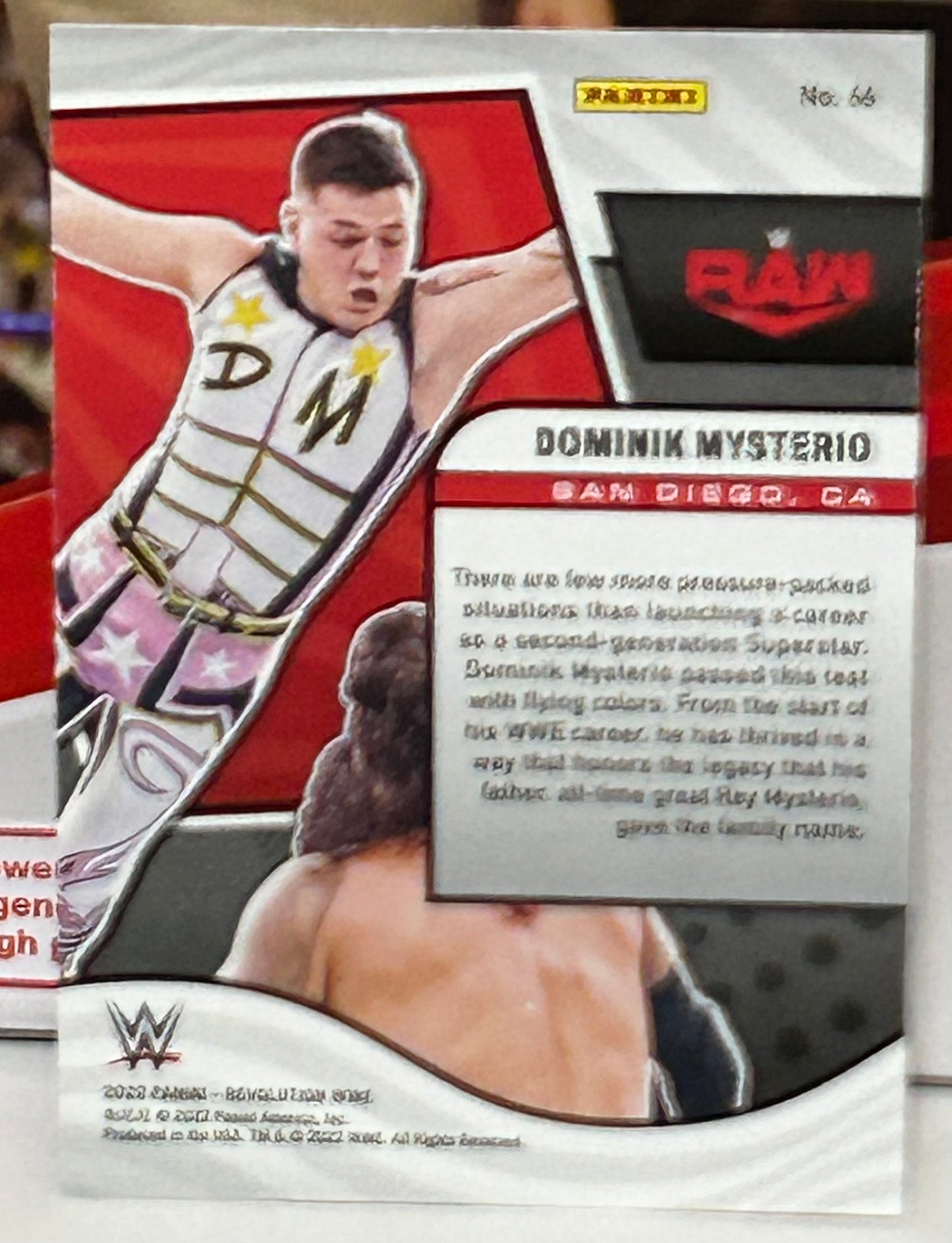 Domink Mysterio 2022 WWE Panini Revolution Card