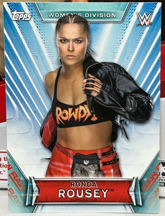 Ronda Rousey 2019 WWE Topps Women’s Division Card
