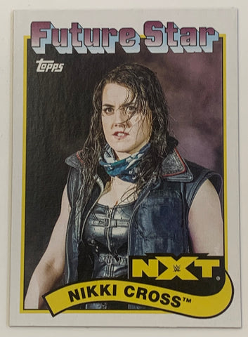 Nikki Cross 2018 WWE NXT Topps Heritage Rookie Card