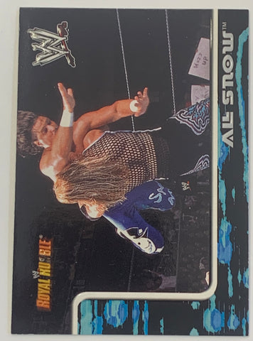 Al Snow 2002 WWE Fleer Royal Rumble Card