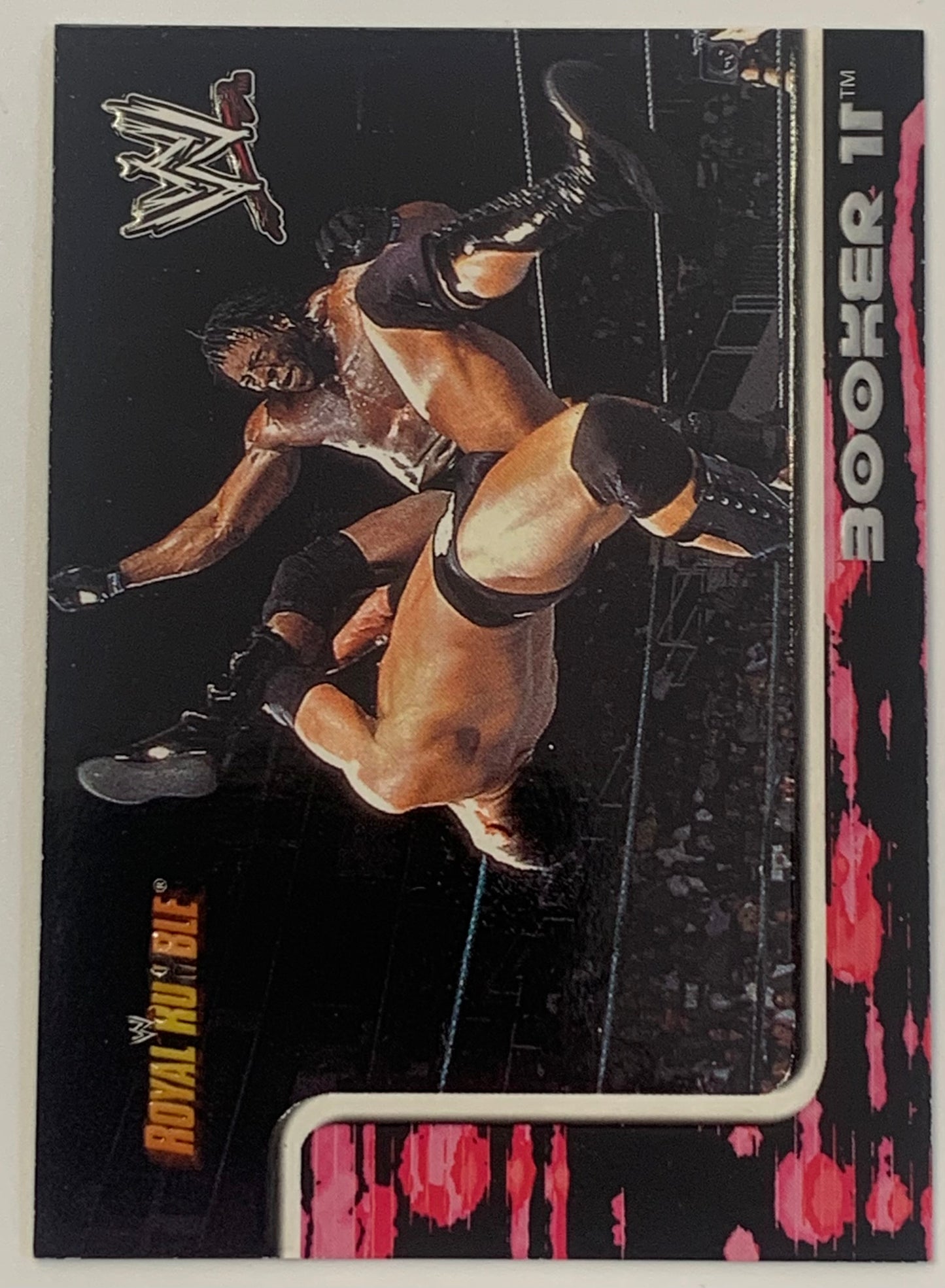 Booker T 2002 WWE Fleer Royal Rumble Card