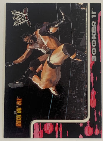 Booker T 2002 WWE Fleer Royal Rumble Card