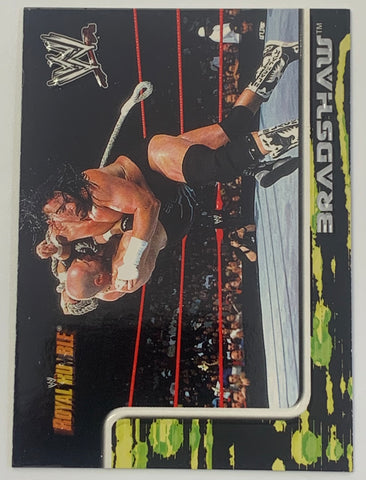 JBL Bradshaw 2002 WWE Fleer Royal Rumble Card