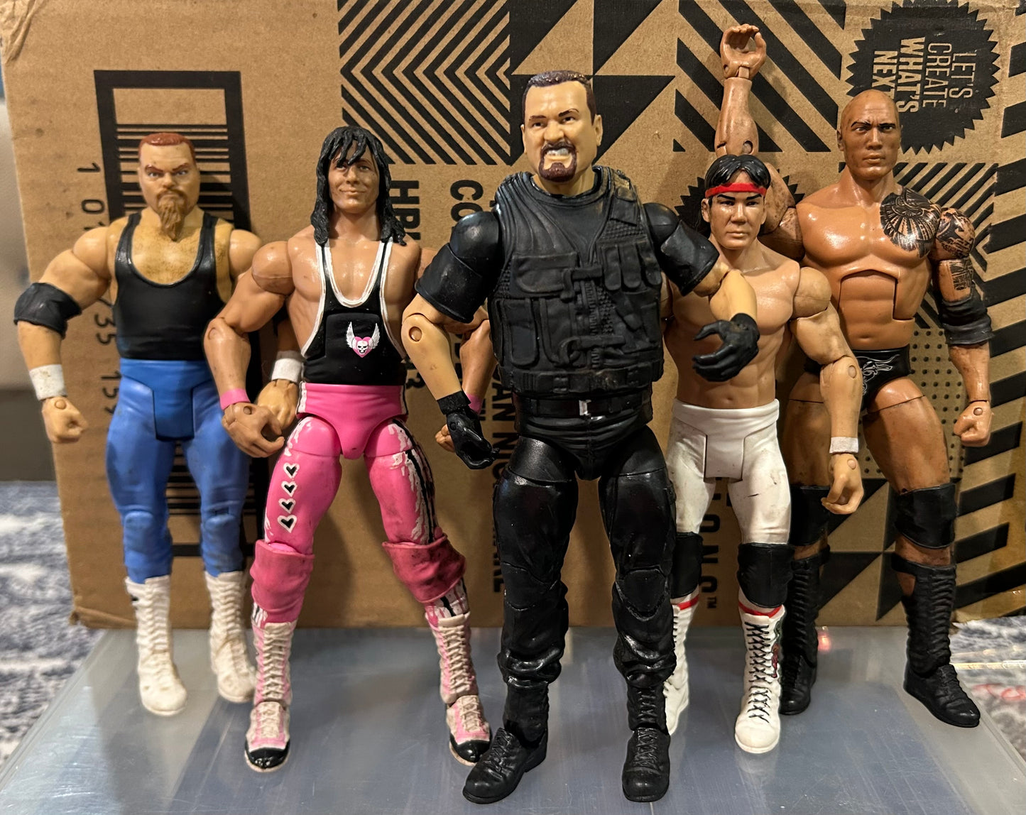 + WWE Legends Action Figures Lot (You get All 5 Figures)