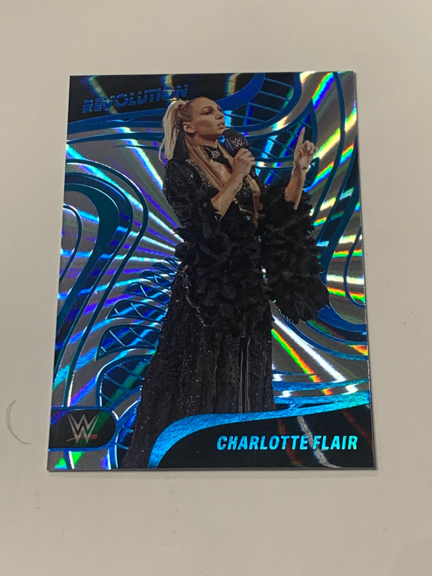 Charlotte Flair 2023 WWE Revolution “Sunburst” Card #9/99