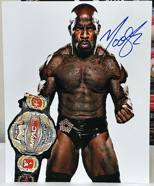 Moose Signed TNA 8x10 Color Photo (Comes w/COA)