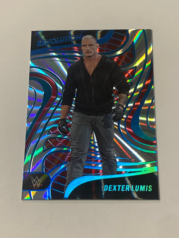 Dexter Lumis 2023 WWE Revolution “Sunburst” Card #60/99