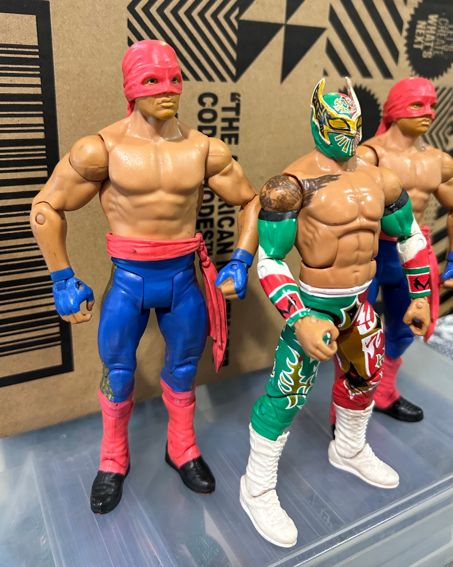 + WWE Lucha Action Figure Lot (You Get All 3 Figures