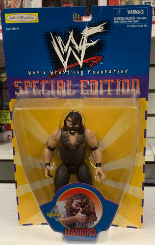 Mankind WWE Jakks SPECIAL EDITION Action Figure (Brand New, Sealed)