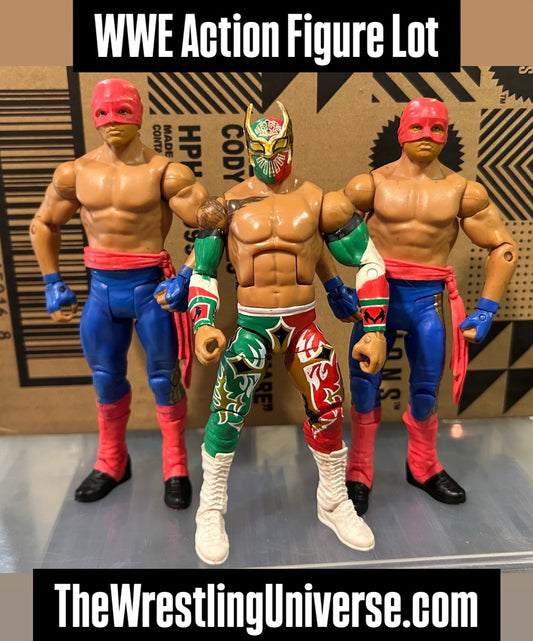 + WWE Lucha Action Figure Lot (You Get All 3 Figures