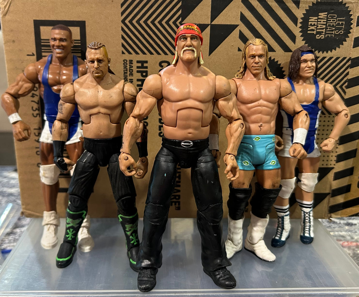 + WWE Action Figures Lot (You Get All 5 Figures)
