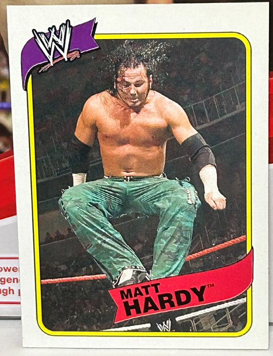 Matt Hardy 2007 WWE Topps Heritage Card