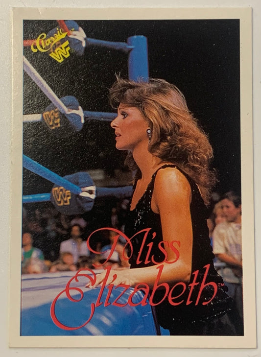 Miss Elizabeth 1990 WWF WWE Classic Card