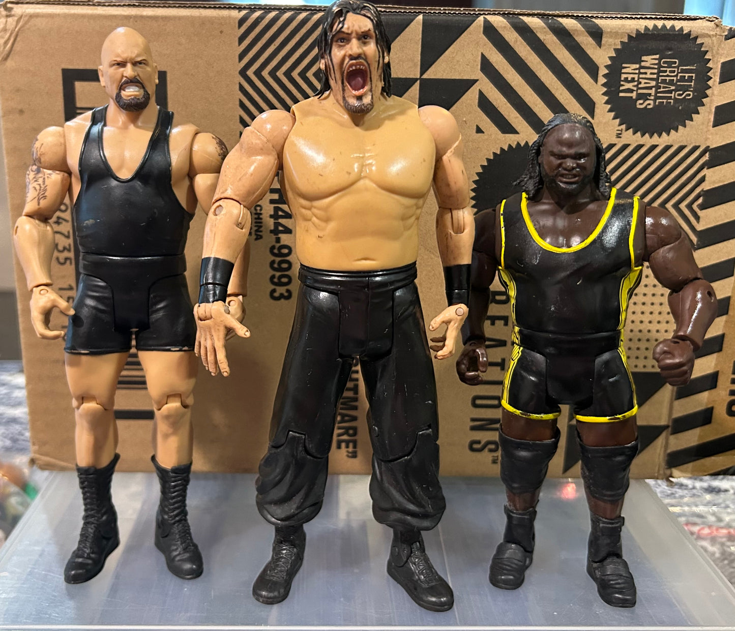 + WWE Action Figures Lot (You Get All 3 Figures)