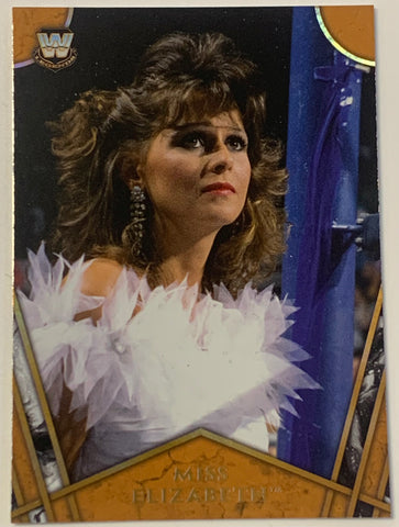 Miss Elizabeth 2018 WWE Topps Legends “Women’s Division” Parallel Insert Card