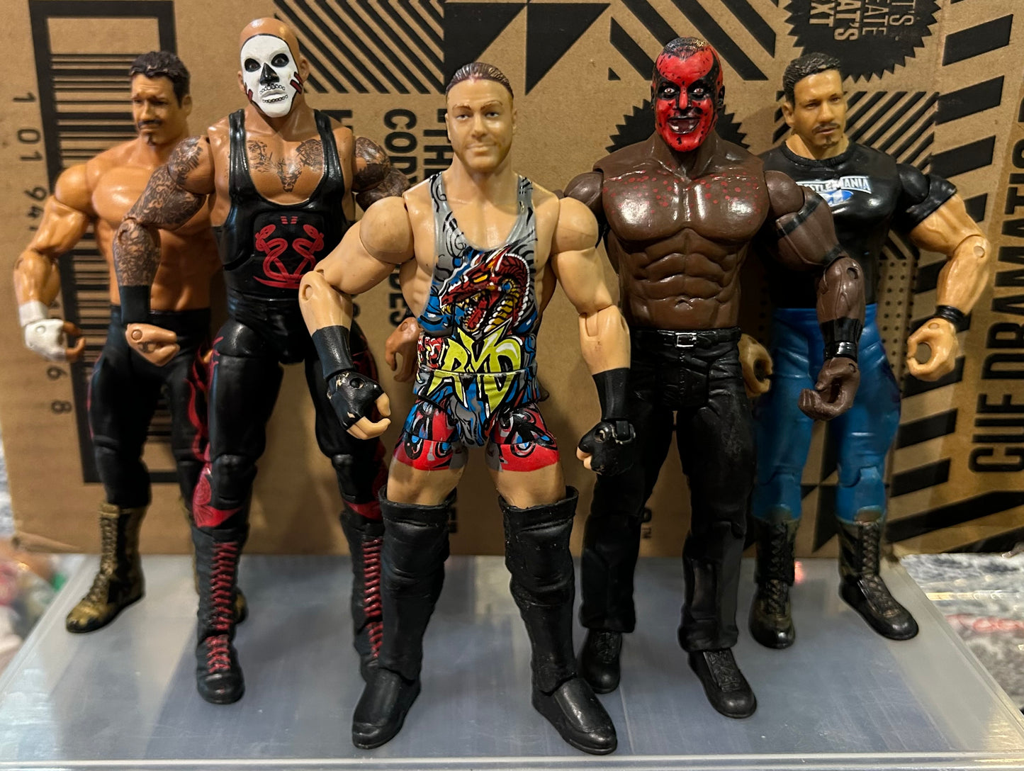+ WWE Action Figures Lot (You Get All 5 Figures)