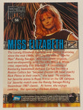 Miss Elizabeth 1999 WCW NWO Nitro Wrestling Card