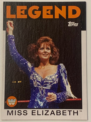 Miss Elizabeth 2016 WWE Topps Heritage Legend Card