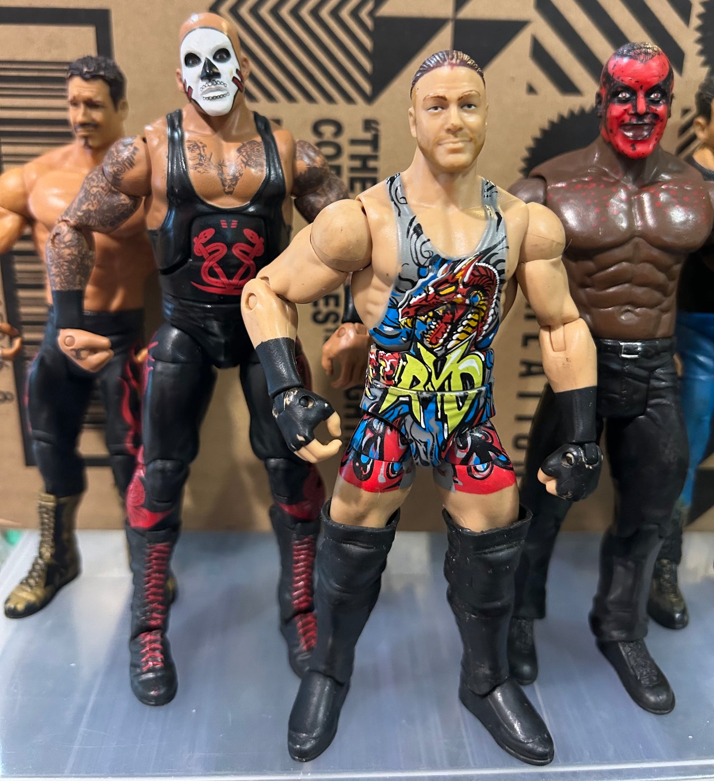 + WWE Action Figures Lot (You Get All 5 Figures)