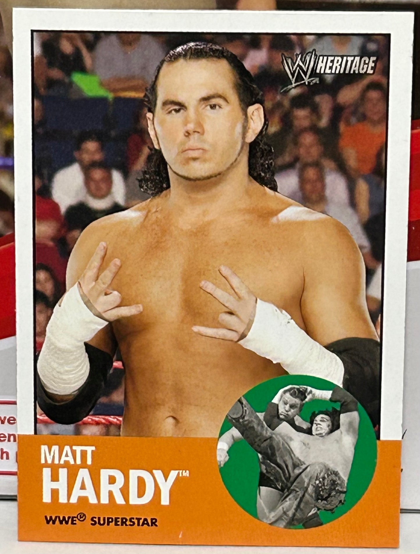 Matt Hardy 2006 WWE Topps Heritage #39