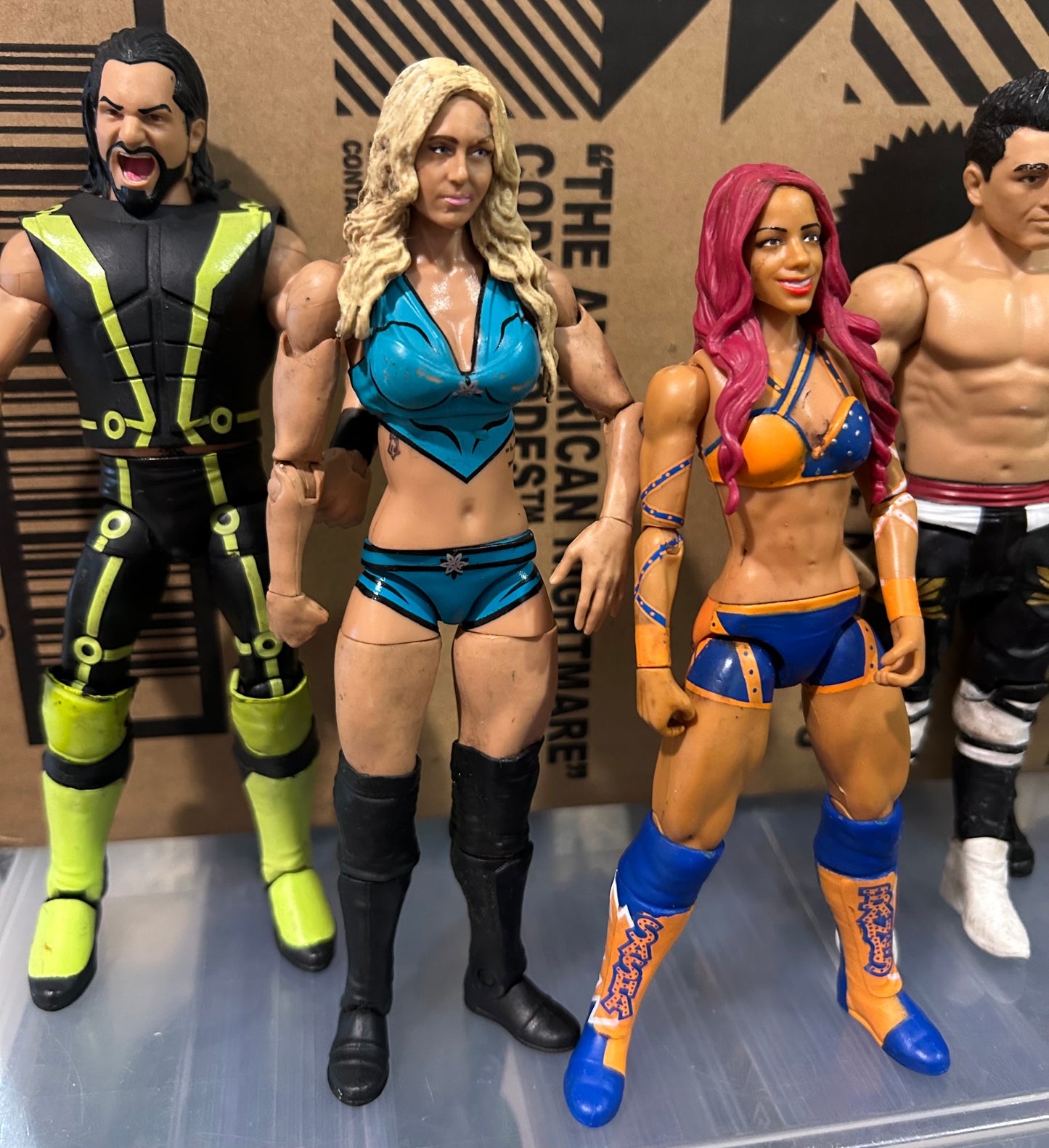 + WWE Action Figures Lot (You Get All 5 Figures)